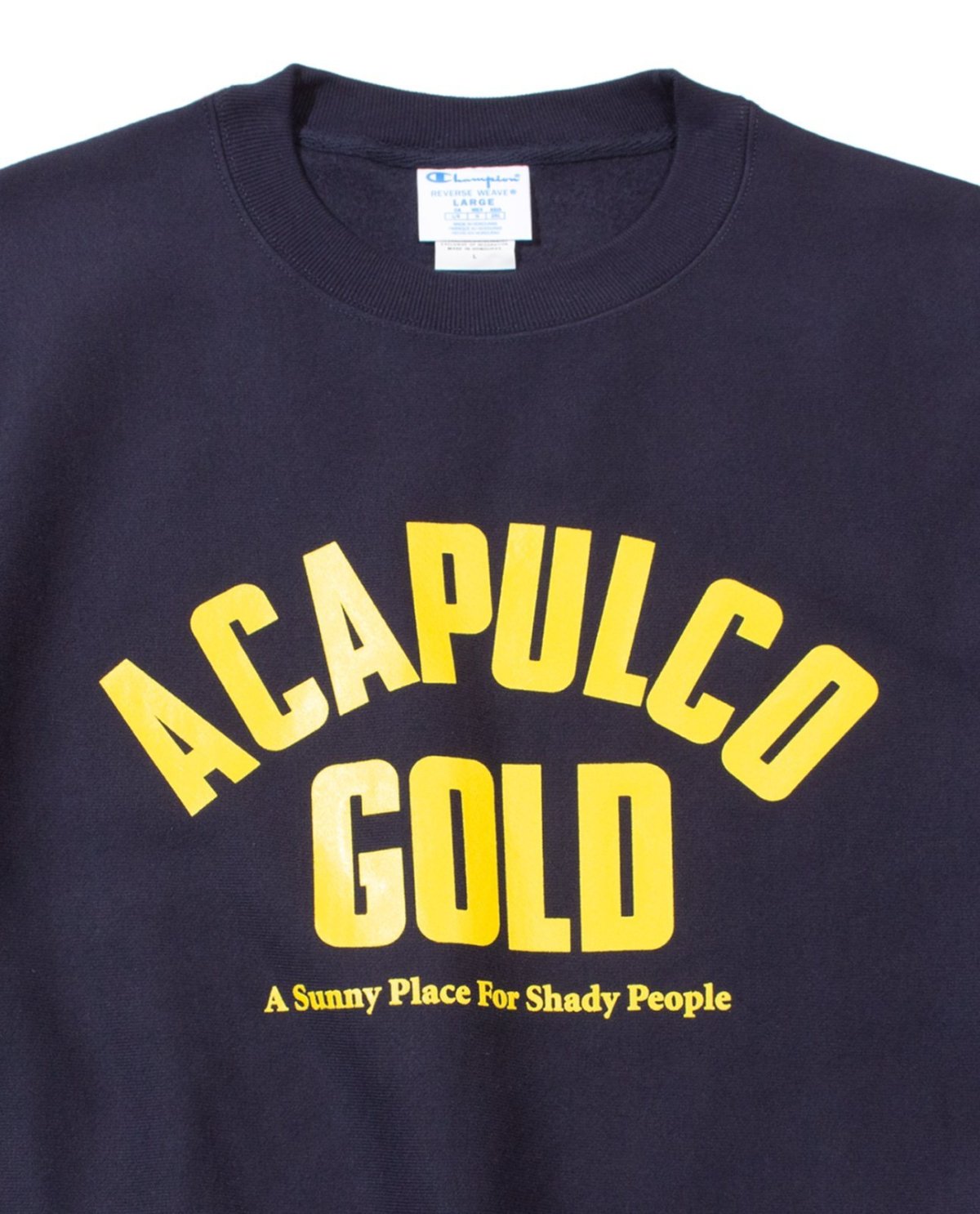 画像7: ACAPULCO GOLD(アカプルコゴールド) / ARCH LOGO CREWNECK SWEATSHIRT (7)