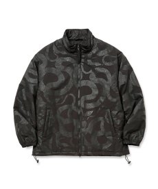 画像1: CALEE(キャリー) / P/N TRACK TYPE JACKET ＜SNAKE PATTERN＞ (1)
