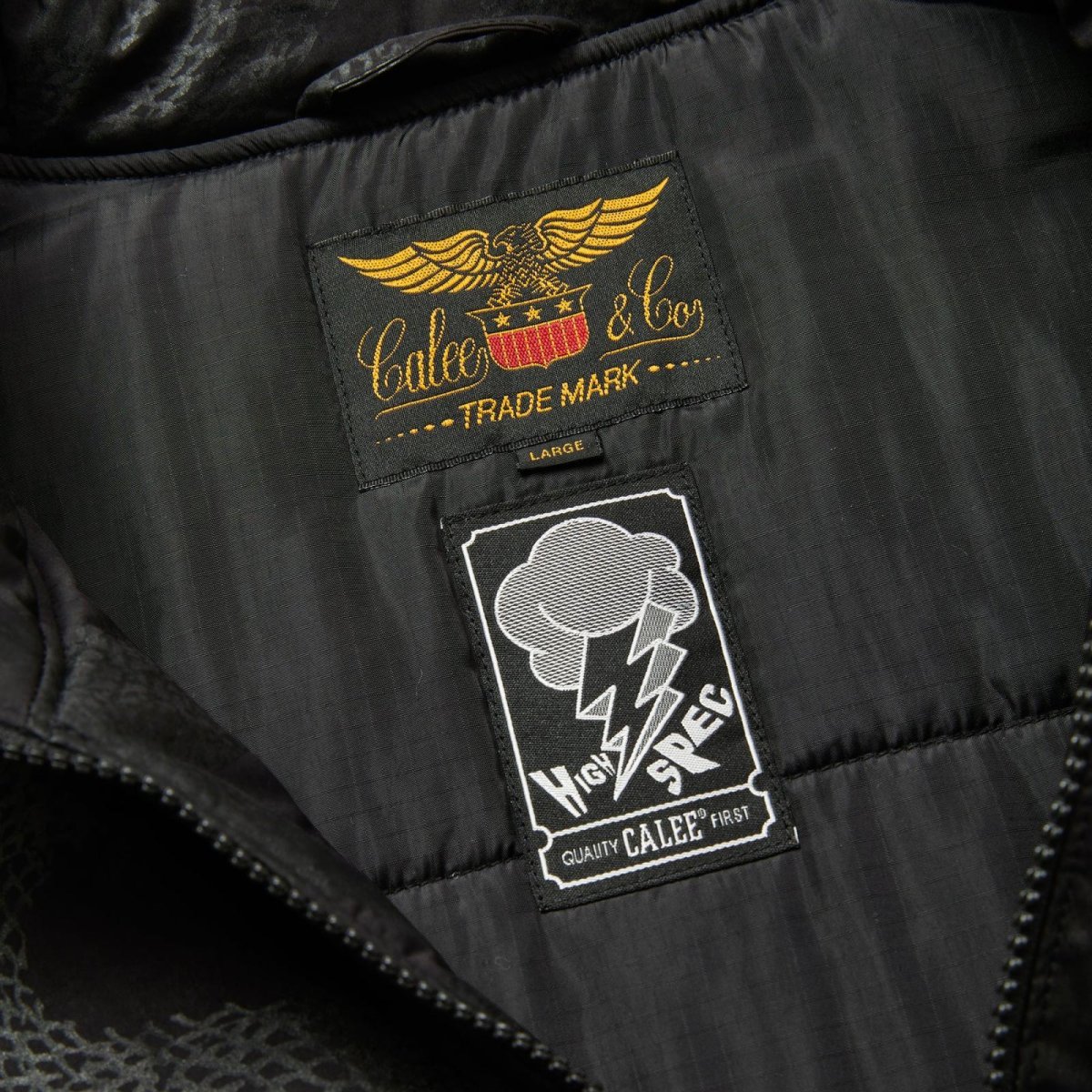 画像5: CALEE(キャリー) / P/N TRACK TYPE JACKET ＜SNAKE PATTERN＞ (5)