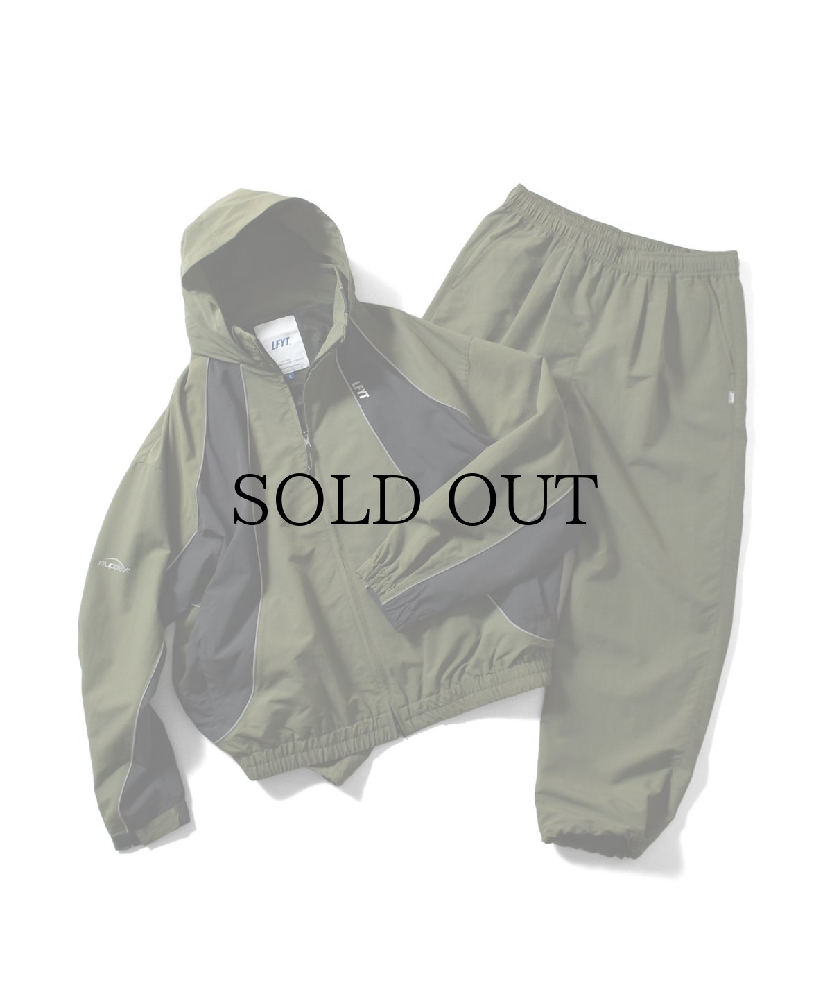 画像17: 【30%OFF】LFYT(ラファイエット) / SUPPLEX NYLON TRACK PANTS (17)