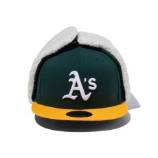 画像2: NEW ERA / 59FIFTY Dog Ear ドッグイヤー チームカラー オークランド・アスレチック (2)