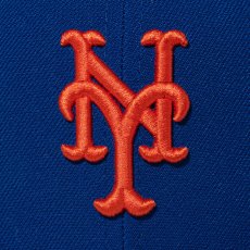 画像9: NEW ERA / 59FIFTY Dog Ear ドッグイヤー チームカラー ニューヨーク・メッツ (9)