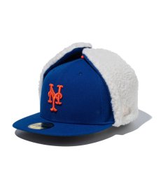 画像1: NEW ERA / 59FIFTY Dog Ear ドッグイヤー チームカラー ニューヨーク・メッツ (1)