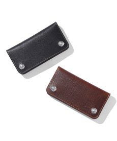 画像1: LARRY SMITH(ラリースミス) / EMBOSSED TRUCKERS WALLET (SHELL) -M- (1)