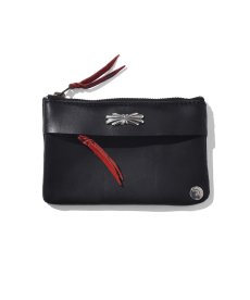 画像1: LARRY SMITH(ラリースミス) / TWIN ZIP WALLET (BUTTERFLY SHELL) (1)