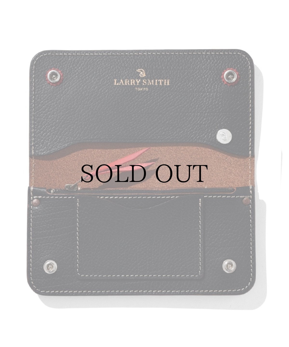 画像5: LARRY SMITH(ラリースミス) / EMBOSSED TRUCKERS WALLET (SHELL) -M- (5)