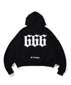 画像3: EL REIGN(エルレイン) / "The Apocalipse" SHORT HOODIE (3)