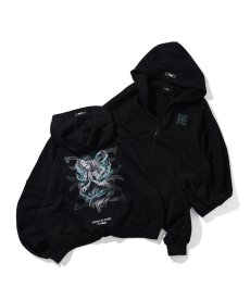 画像1: EL REIGN(エルレイン) / "DRAWING MARIA" SHORT HOODIE (1)