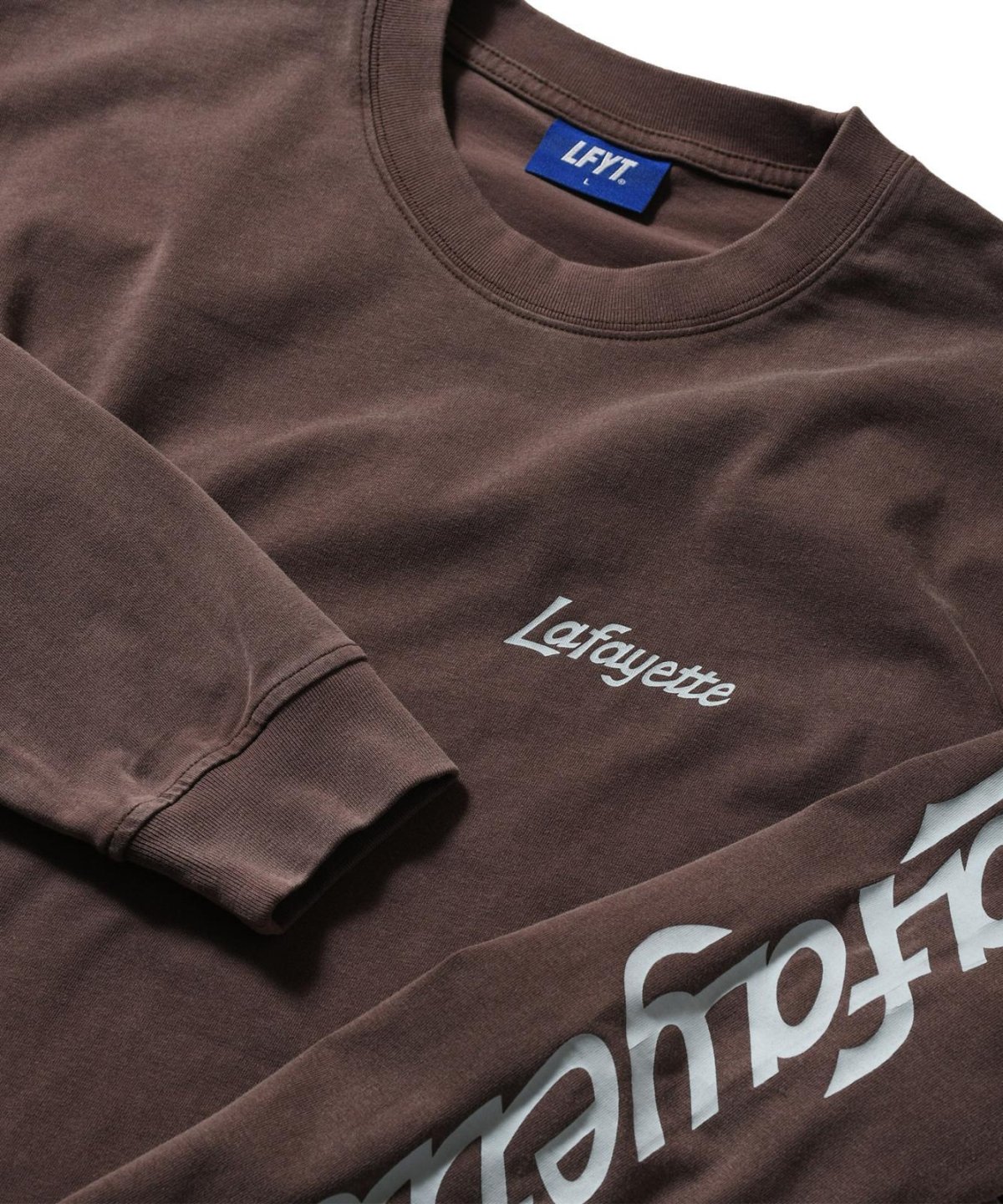 画像13: LFYT(ラファイエット) / SLEEVE LOGO WASHED L/S TEE (13)