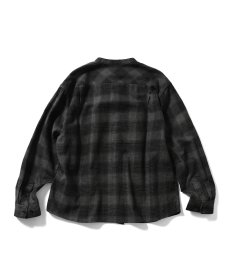 画像5: LFYT(ラファイエット) / NEP TWILL CHECK BAND COLLAR SHIRT (5)