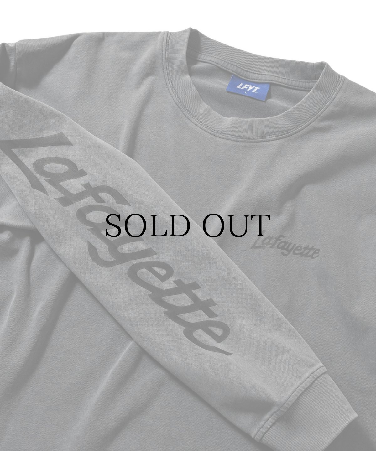 画像12: 【30%OFF】LFYT(ラファイエット) / SLEEVE LOGO WASHED L/S TEE (12)