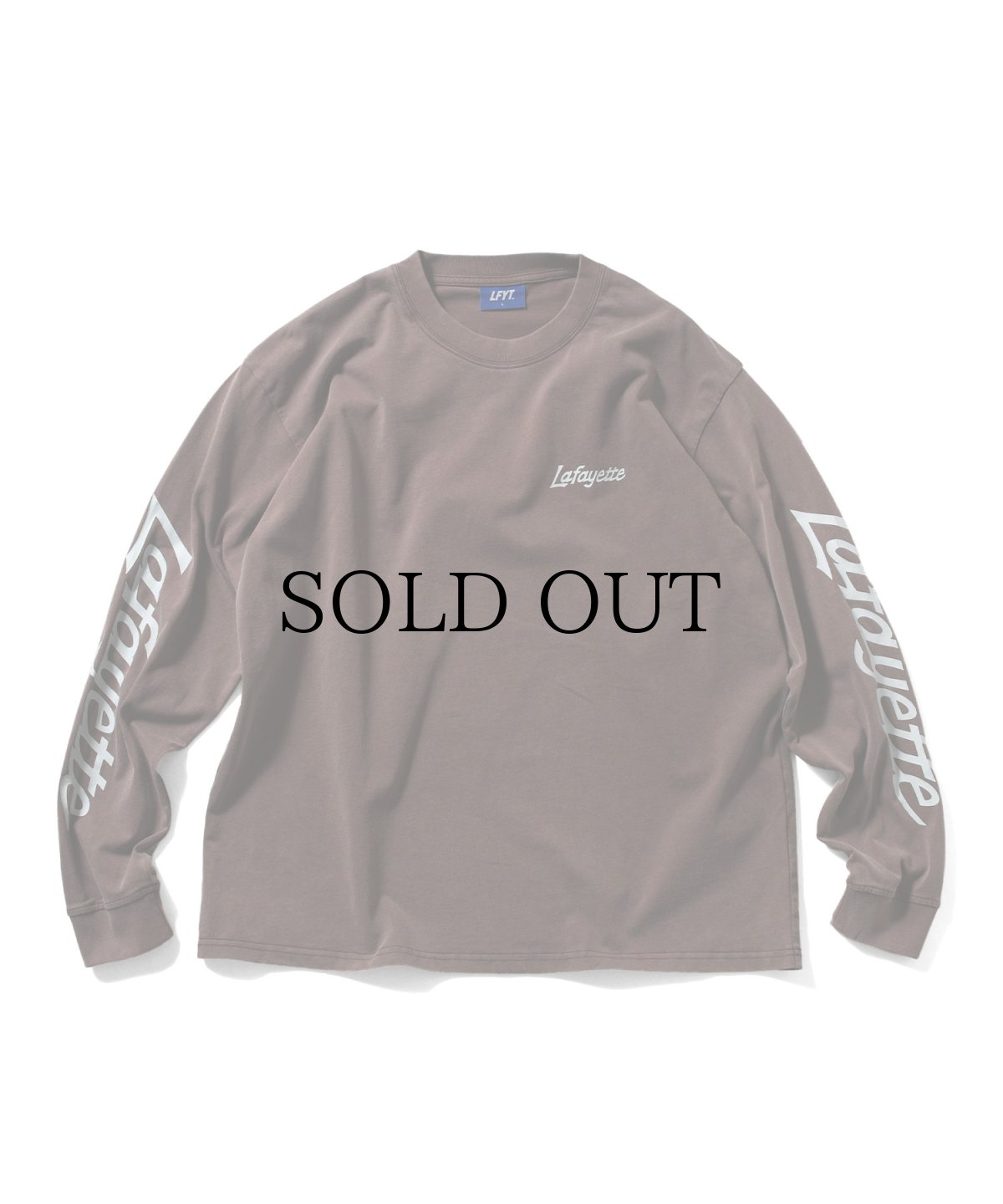 画像4: 【30%OFF】LFYT(ラファイエット) / SLEEVE LOGO WASHED L/S TEE (4)