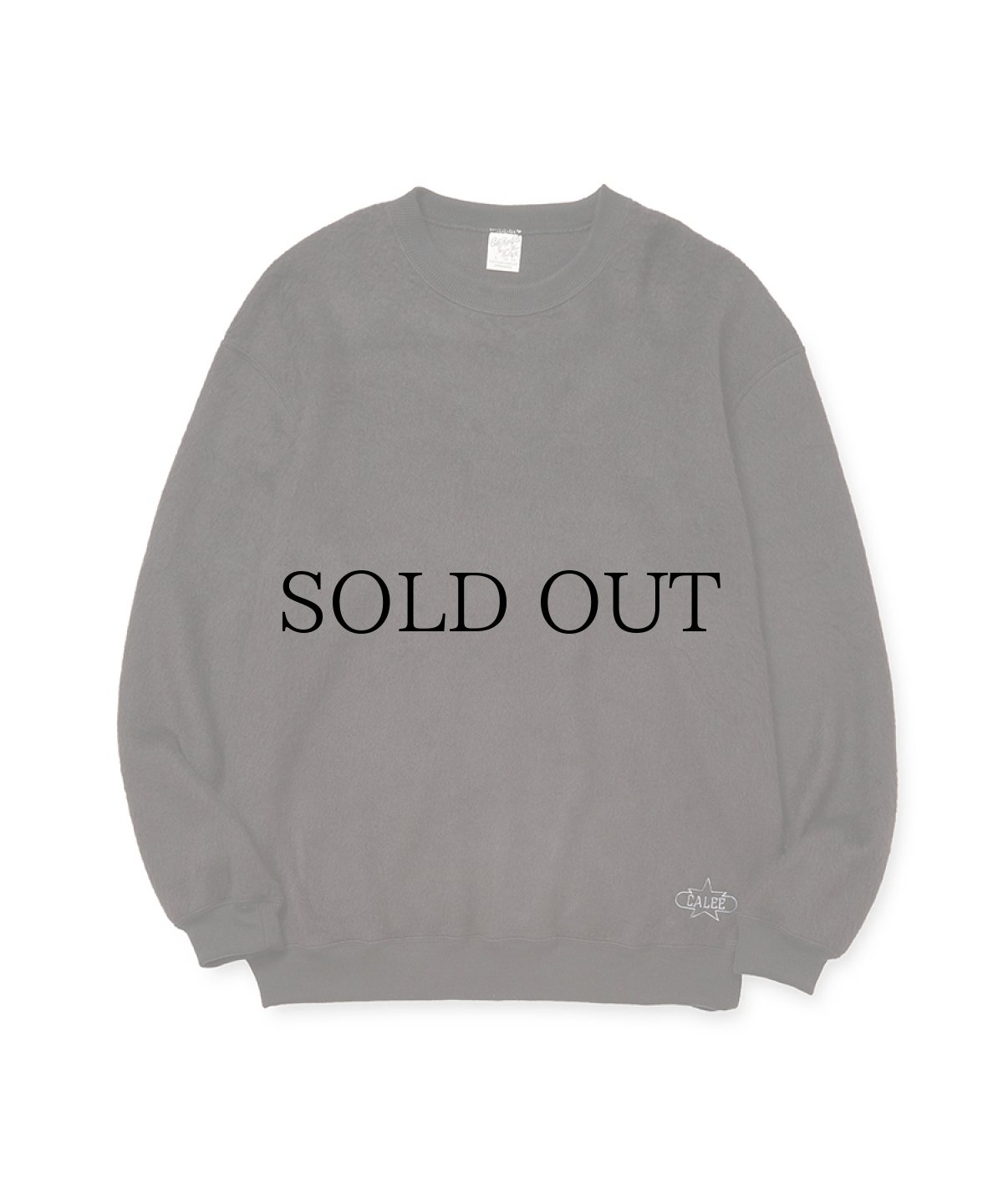 画像1: CALEE(キャリー) / SHAGGY FABRIC CREW NECK SW (1)