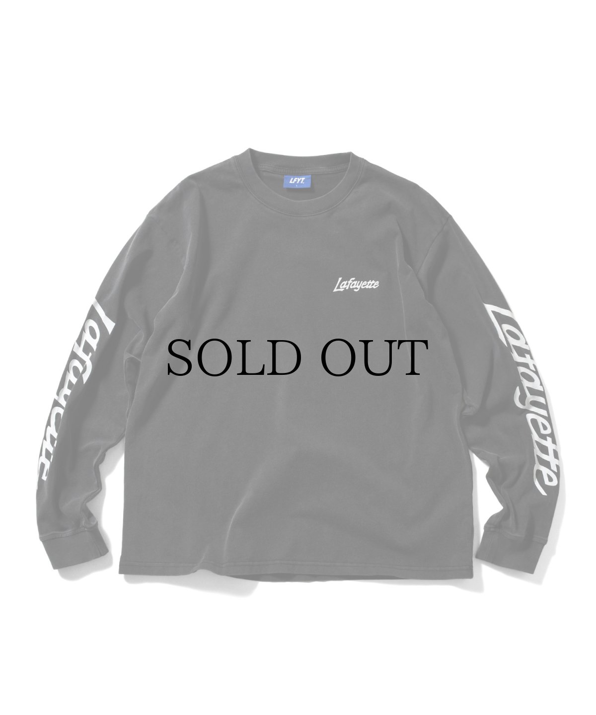 画像2: 【30%OFF】LFYT(ラファイエット) / SLEEVE LOGO WASHED L/S TEE (2)