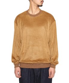 画像7: CALEE(キャリー) / SHAGGY FABRIC CREW NECK SW (7)