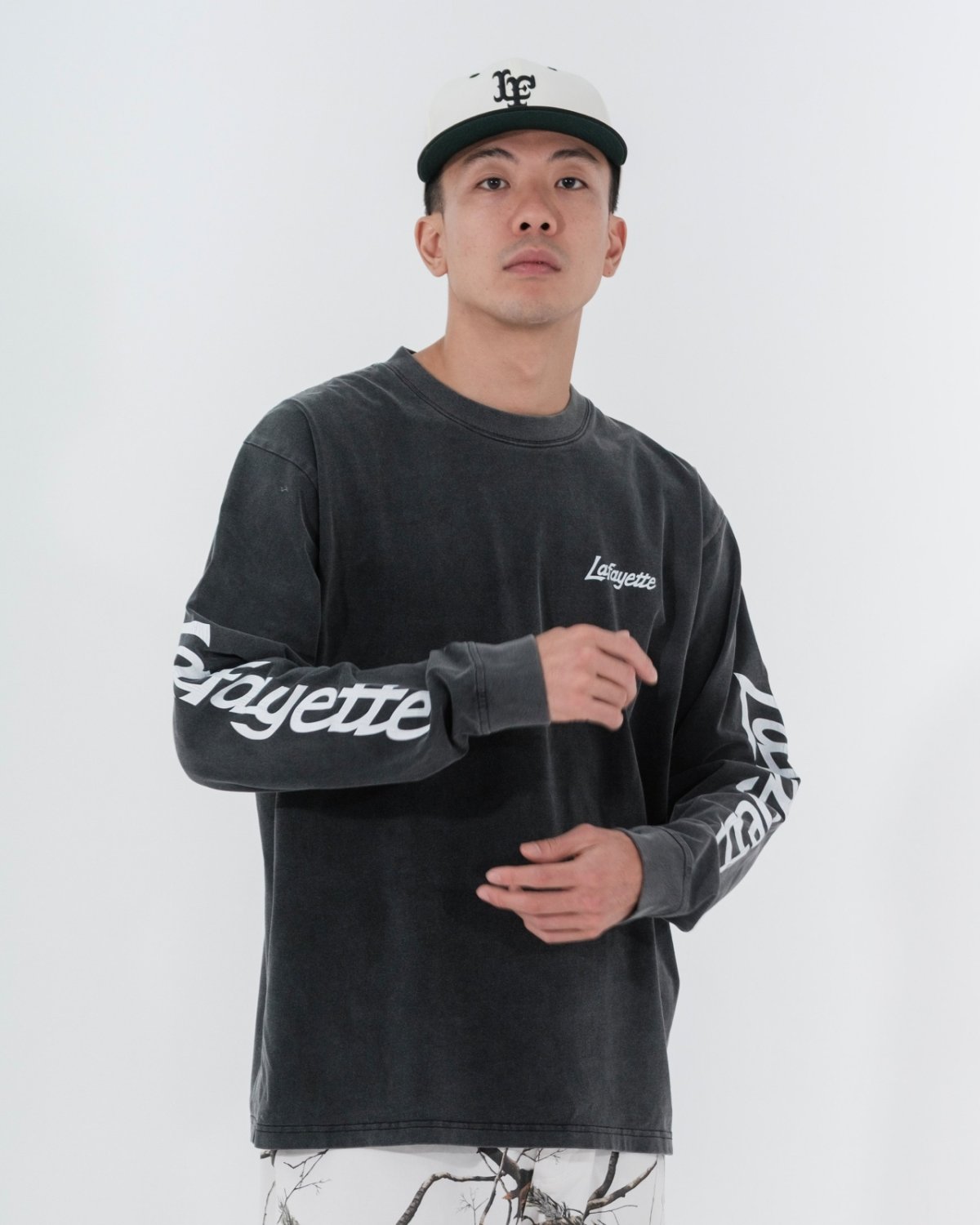 画像17: LFYT(ラファイエット) / SLEEVE LOGO WASHED L/S TEE (17)