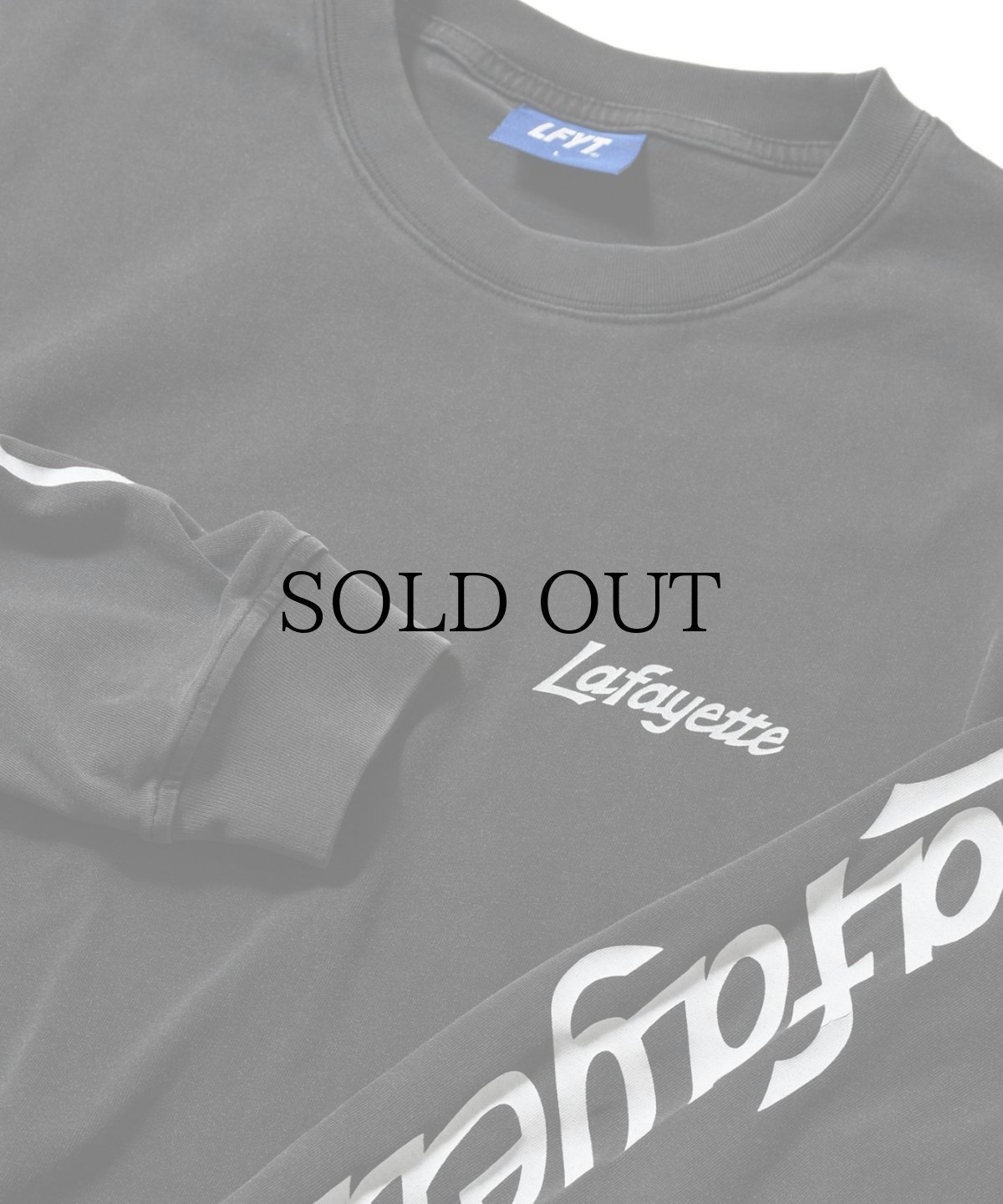 画像11: 【30%OFF】LFYT(ラファイエット) / SLEEVE LOGO WASHED L/S TEE (11)