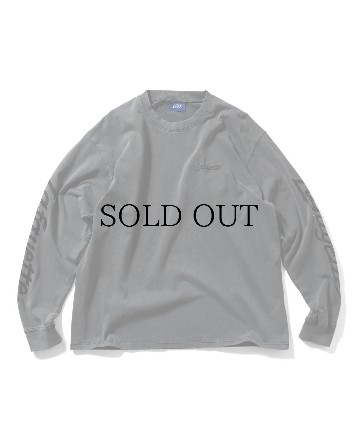画像3: 【30%OFF】LFYT(ラファイエット) / SLEEVE LOGO WASHED L/S TEE (3)