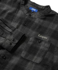 画像8: LFYT(ラファイエット) / NEP TWILL CHECK BAND COLLAR SHIRT (8)