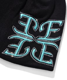 画像4: EL REIGN(エルレイン) / FRAGMENT RHINESTONE BEANIE (4)