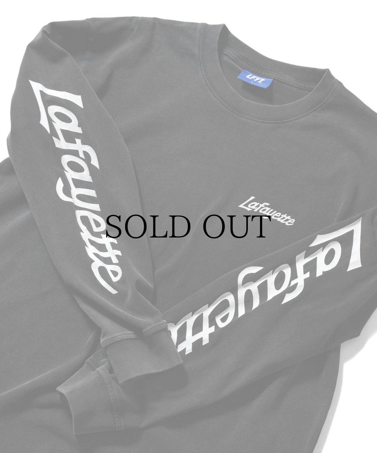 画像8: 【30%OFF】LFYT(ラファイエット) / SLEEVE LOGO WASHED L/S TEE (8)