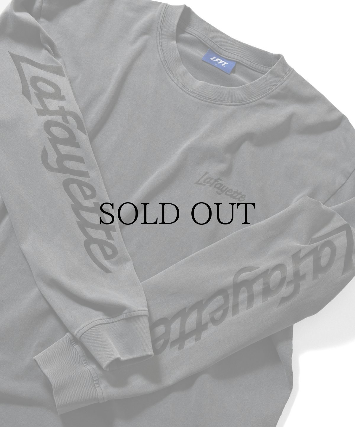 画像9: 【30%OFF】LFYT(ラファイエット) / SLEEVE LOGO WASHED L/S TEE (9)