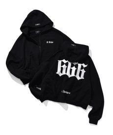 画像1: EL REIGN(エルレイン) / "The Apocalipse" SHORT HOODIE (1)