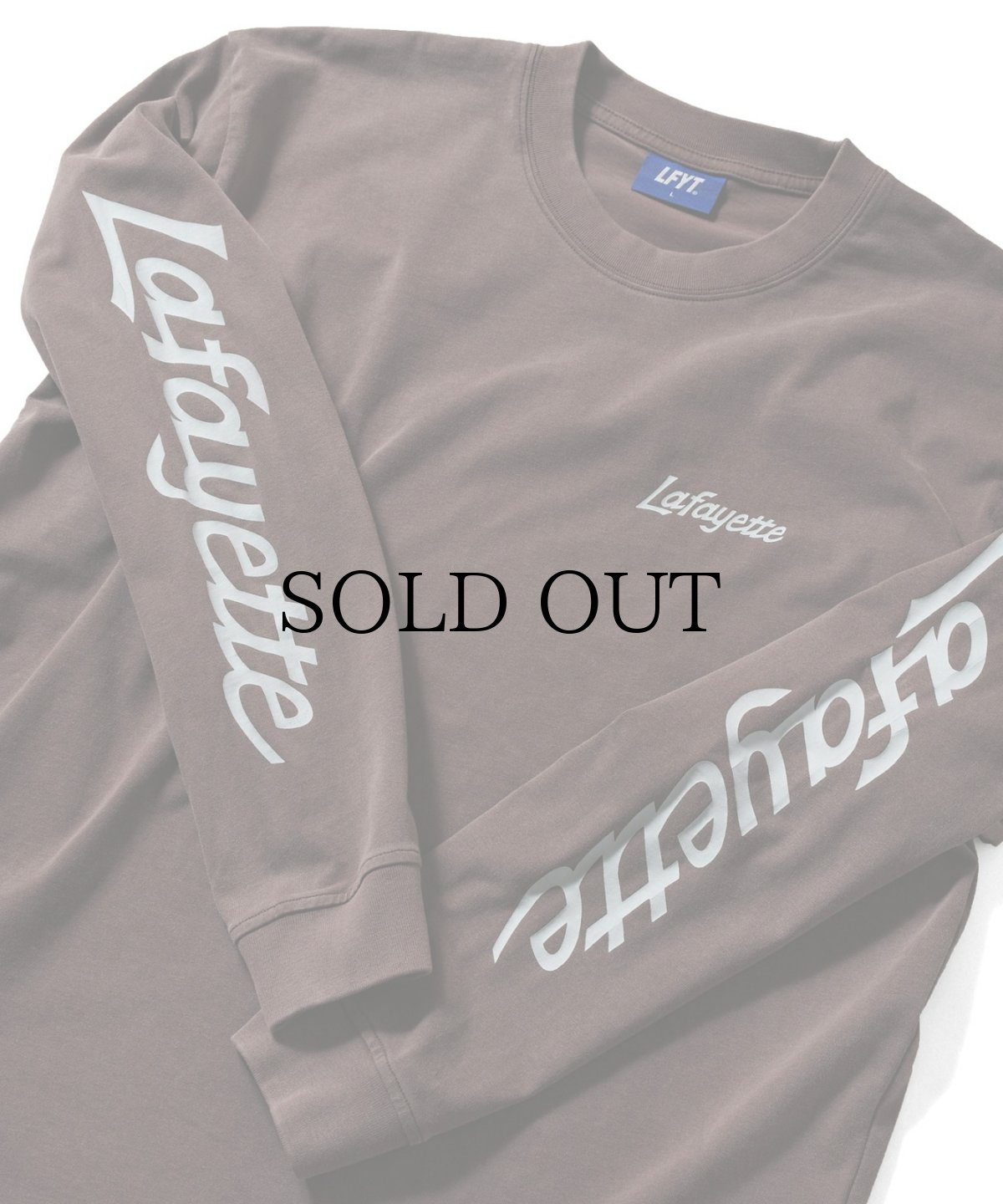 画像10: 【30%OFF】LFYT(ラファイエット) / SLEEVE LOGO WASHED L/S TEE (10)