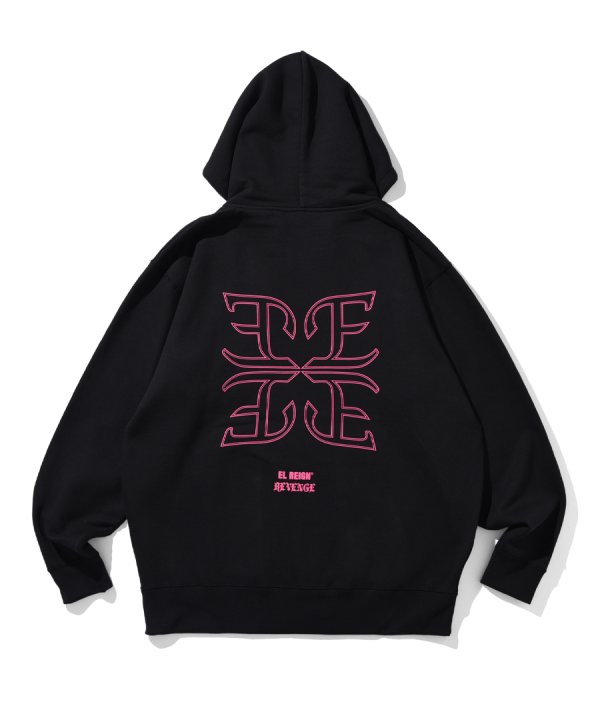 EL REIGN(エルレイン) ジップパーカー “REVENGE” FRAGMENT ZIP HOODIE