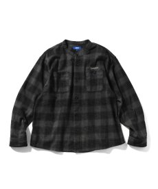 画像2: LFYT(ラファイエット) / NEP TWILL CHECK BAND COLLAR SHIRT (2)
