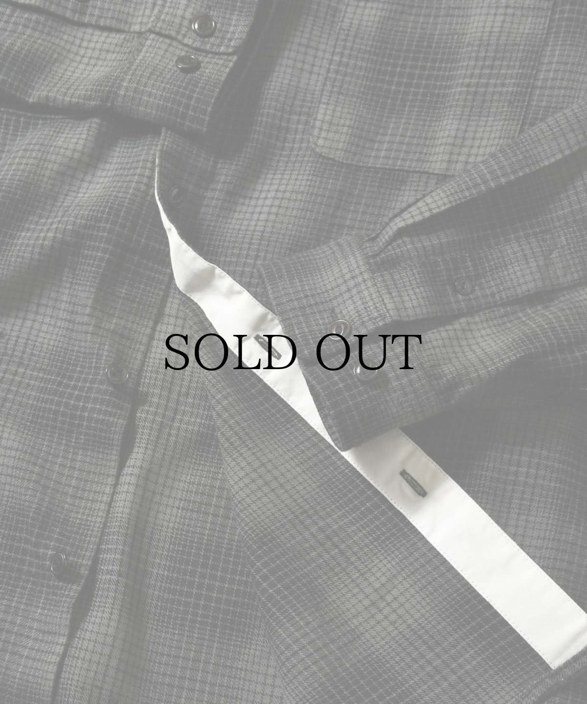 画像11: 【40%OFF】LFYT(ラファイエット) / NEP TWILL CHECK BAND COLLAR SHIRT (11)