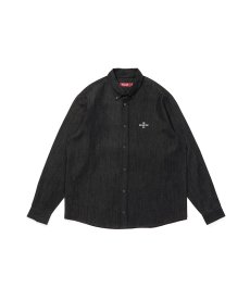 画像2: HIDEANDSEEK(ハイドアンドシーク) / Denim B.D. L/S Shirt (2)