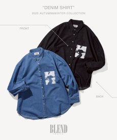 画像1: BLEND(ブレンド) / DENIM SHIRT (1)