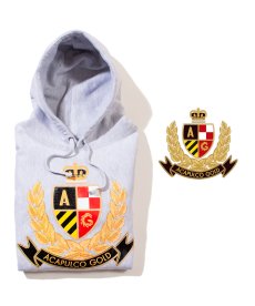 画像10: ACAPULCO GOLD(アカプルコゴールド) / CREST PULLOVER HOODED SWEATSHIRT (10)