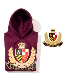 画像12: ACAPULCO GOLD(アカプルコゴールド) / CREST PULLOVER HOODED SWEATSHIRT (12)