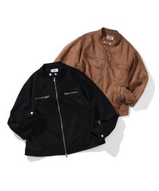 画像2: BLEND(ブレンド) / FAUX SUEDE STAND COLLAR JACKET (2)