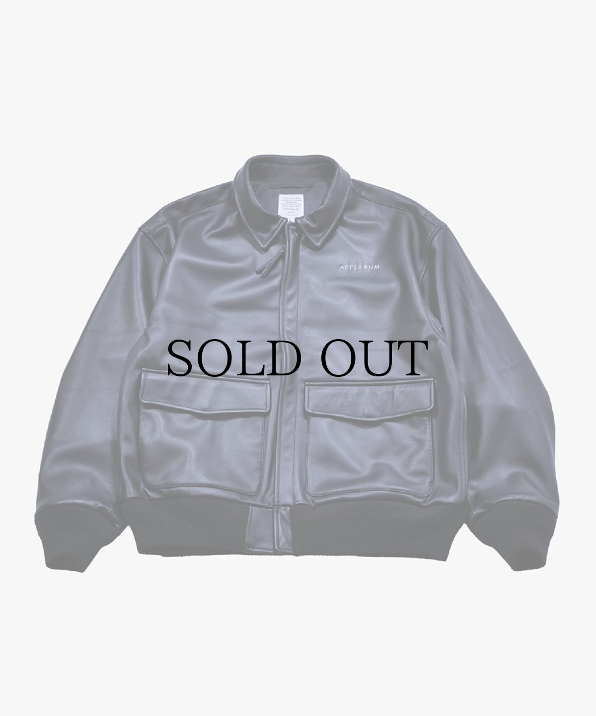 画像1: APPLEBUM(アップルバム) / A-2 Leather Jacket (1)