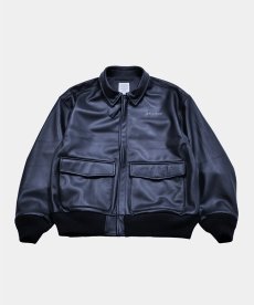 画像1: APPLEBUM(アップルバム) / A-2 Leather Jacket (1)