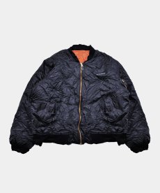 画像1: APPLEBUM(アップルバム) / Wrinkled MA-1 Jacket (1)