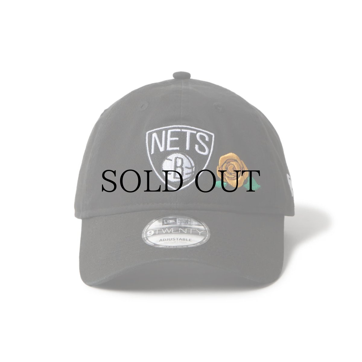 画像2: NEW ERA / 9TWENTY クロスストラップ With Rose ブルックリン・ネッツ (2)