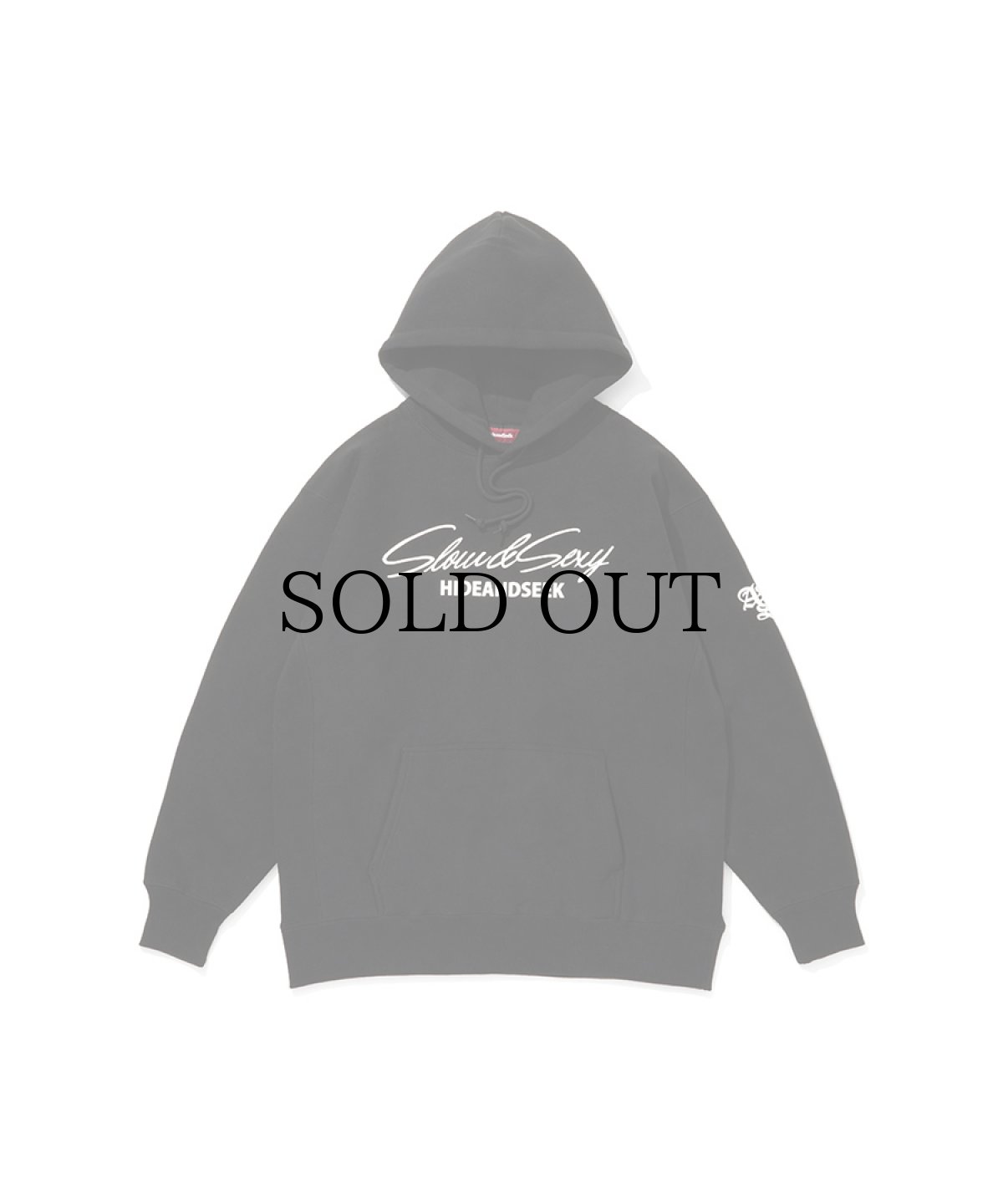 画像1: HIDEANDSEEK(ハイドアンドシーク) / SLOW&SEXY Hooded Sweat Shirt (1)