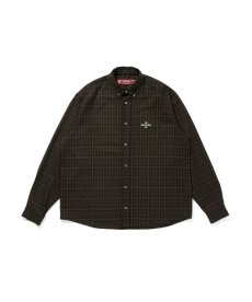 画像3: HIDEANDSEEK(ハイドアンドシーク) / Check B.D. L/S Shirt (3)