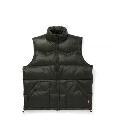 画像2: HIDEANDSEEK(ハイドアンドシーク) / Western Down Vest(25aw) (2)