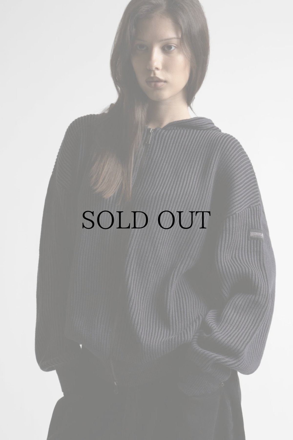 画像5: WASTED PARIS /  PUSHER KNIT ZIP HOODIE (5)