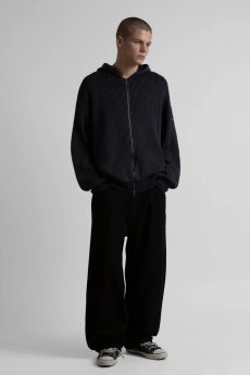 画像2: WASTED PARIS /  PUSHER KNIT ZIP HOODIE (2)