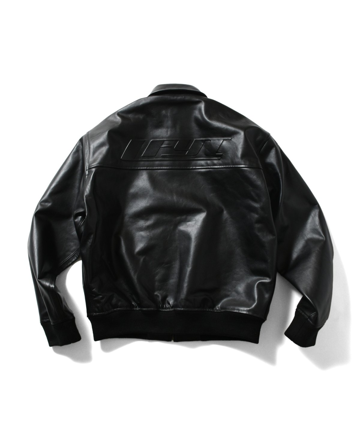 画像2: LFYT(ラファイエット) / LEATHER EMBOSS JACKET (2)