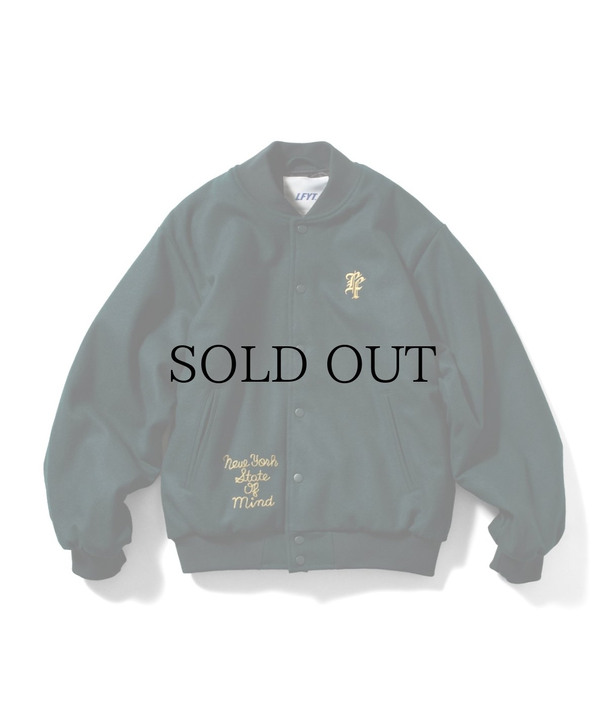 画像4: 【30%OFF】LFYT(ラファイエット) / HERITAGE MELTON EMBLEM JACKET (4)