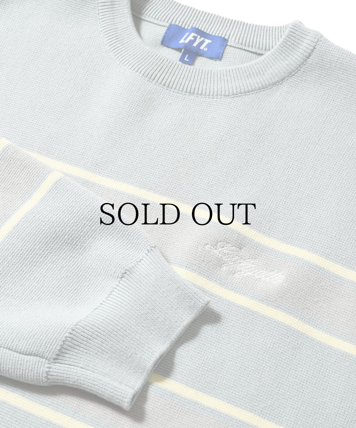 画像7: 【30%OFF】LFYT(ラファイエット) / HERITAGE COTTON KNIT SWEATER (7)