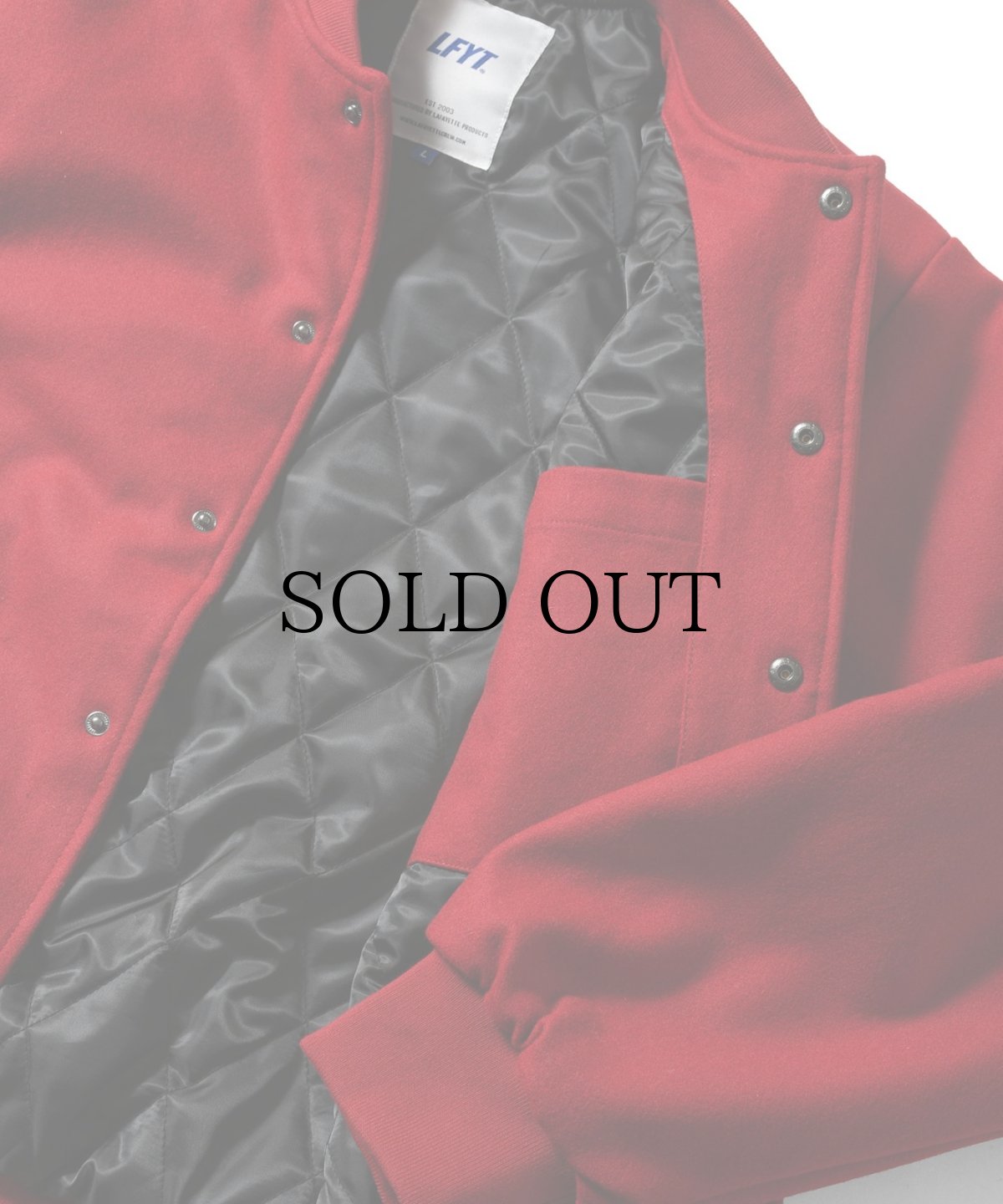 画像12: 【30%OFF】LFYT(ラファイエット) / HERITAGE MELTON EMBLEM JACKET (12)