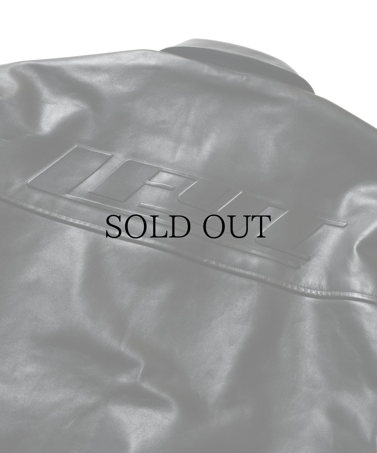 画像7: 【30%OFF】LFYT(ラファイエット) / LEATHER EMBOSS JACKET (7)